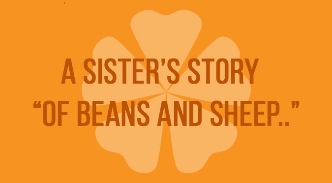 A Sister’s Story  –  “Of Beans And Sheep..”